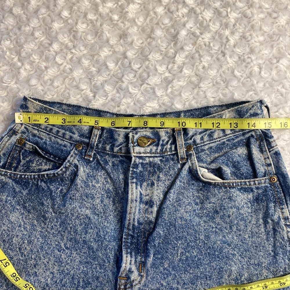 Vintage Chic acid washed jeans size 16 - the OG of mom jeans see measurements - Picture 8 of 11